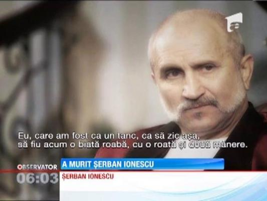 Serban Ionescu s-a stins din viata la spitalul de Urgenta Floreasca