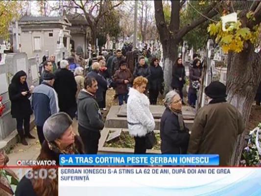 Serban Ionescu a fost condus pe ultimul drum
