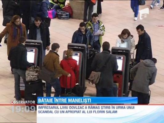 Bataie intre manelisti in Aeroportul "Henri Coanda"