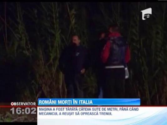 Un microbuz cu romani a fost spulberat de tren in Italia. Sase oameni au murit in urma impactului