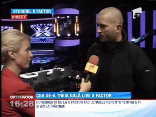 Cea de-a treia gala live X Factor