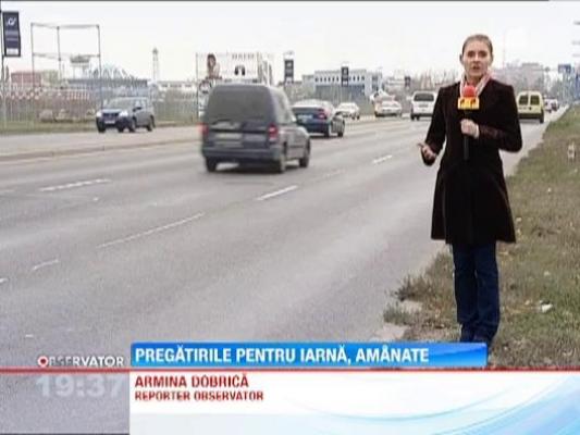 Autoritatile amana pregatirile pentru deszapezire