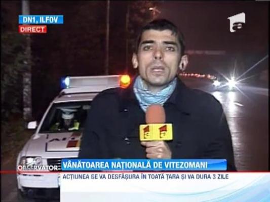Politia Romana a scos toate radarele pe sosea!