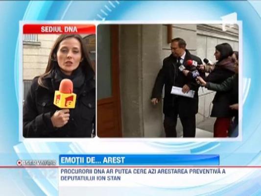 Deputatul Ion Stan afla astazi daca va fi cercetat in libertate