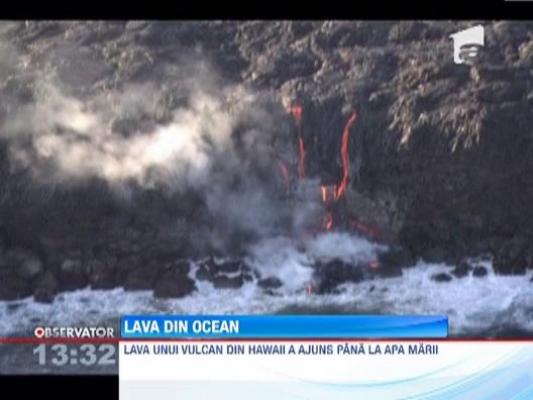Rauri de lava in Hawaii