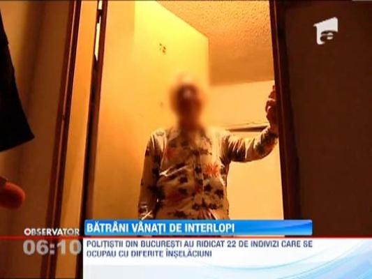 Mai multi indivizi care au facut avere pe spatele unor batrani naivi au ajuns in arest