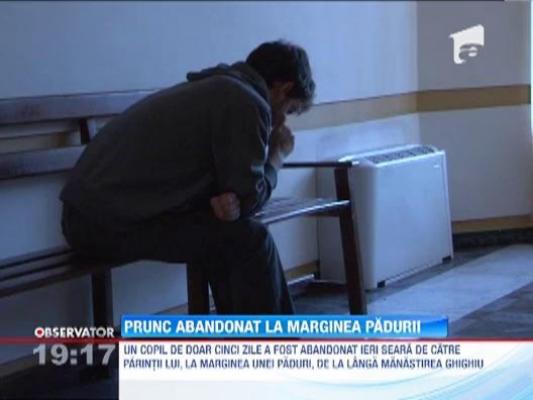 Doi studenti si-au abandonat bebelusul la marginea unei paduri