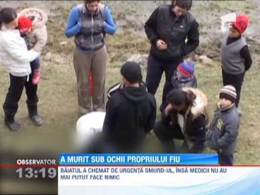 A murit electrocutat sub ochii propriului fiu