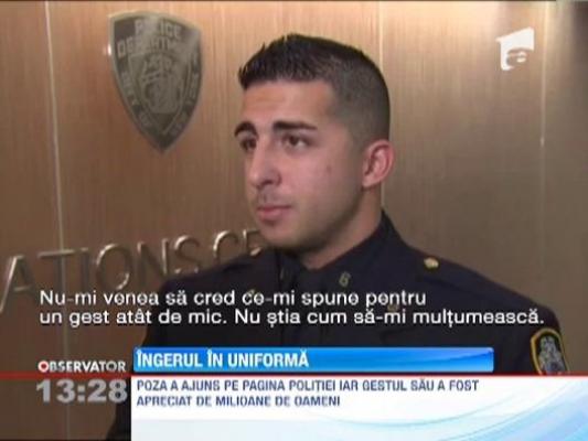 Gestul unui politist din New York a emotionat America