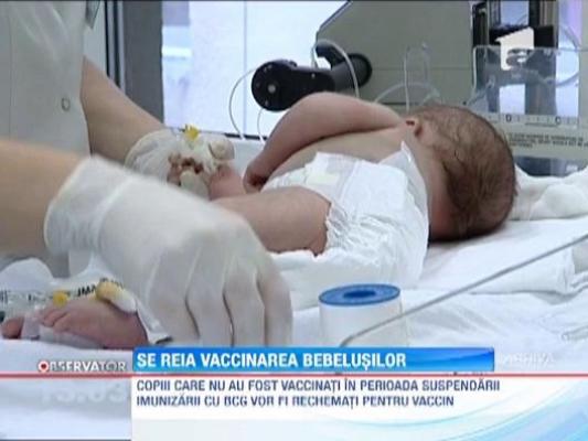 Se reia vaccinarea anti-TBC a nou-nascutilor!