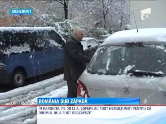 Iarna a venit in forta! Romania sub zapada