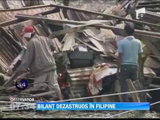 Bilantul taifunului care a lovit insulele Filipine: 350 de morti si 400 de disparuti