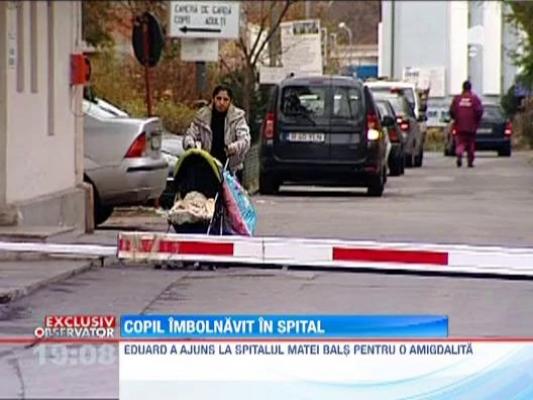 Internat cu amigdalita, un copil s-a imbolnavit si a ajuns in stare grava! S-a infectat, in spital, cu un virus periculos