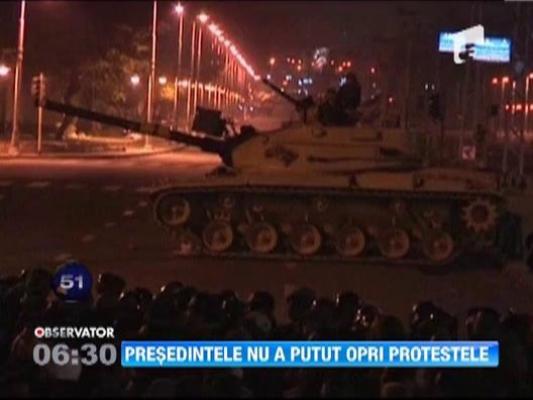 Discursul presedintelui Mohammed Morsi nu a reusit sa calmeze spiritele in Egipt