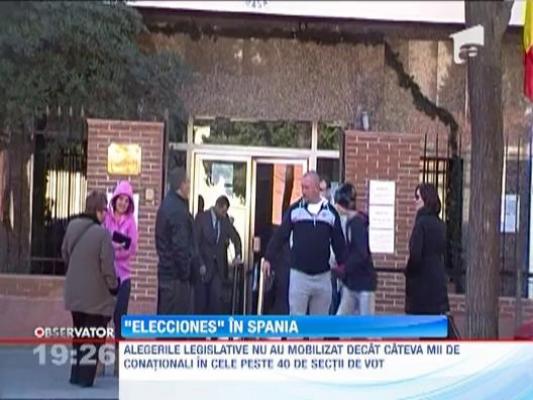 Vot fara incidente majore in Spania