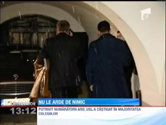 Potrivit numaratorii ARD, USL a castigat in majoritatea colegiilor