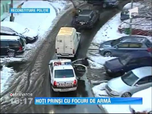 Umarire cu focuri de arma in Capitala