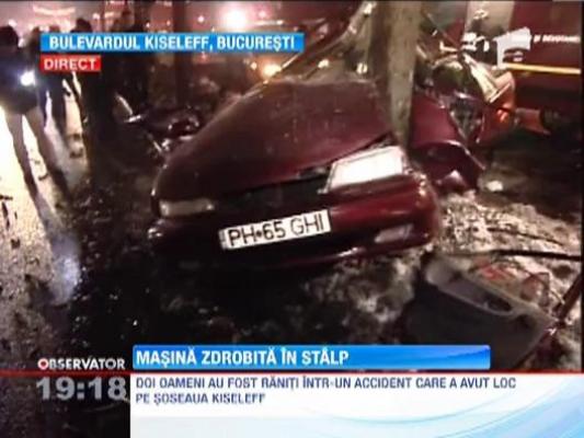 Doi oameni au fost grav raniti intr-un accident petrecut pe soseaua Kiseleff