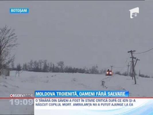 Operatiunile de salvare din nameti sunt adevarate aventuri in nordul Moldovei!