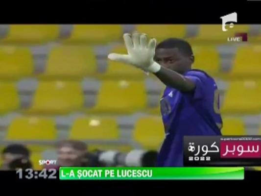 Gafa incredibila comisa de portarul lui Razvan Lucescu