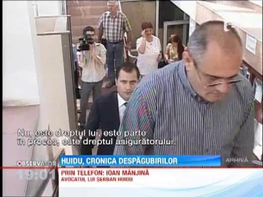 Daune morale de 360.000 de euro in procesul lui Serban Huidu