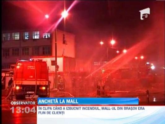 A inceput ancheta in mall-ul devastat de incendiu