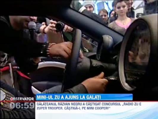 Mini-ul ZU a ajuns la Galati