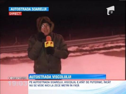 Autostrada Soarelui a fost transformata in pationar