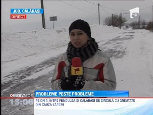 Viscolul si ninsoarea abundenta au creat probleme si in sudul tarii