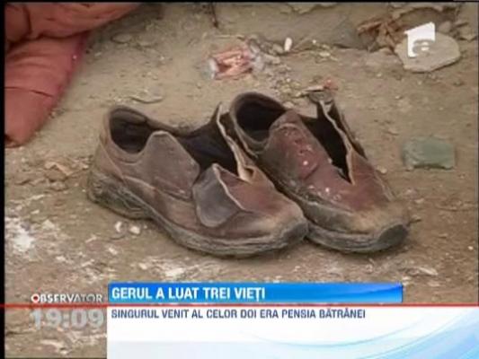 Gerul a facut primele victime. Un fost politist si mama acestuia, gasiti inghetati in casa