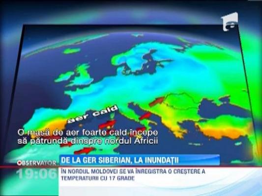 Meteorologii anunta de Craciun temperaturi de 17, 18 grade