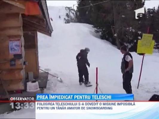Prea impiedicat pentru teleschi