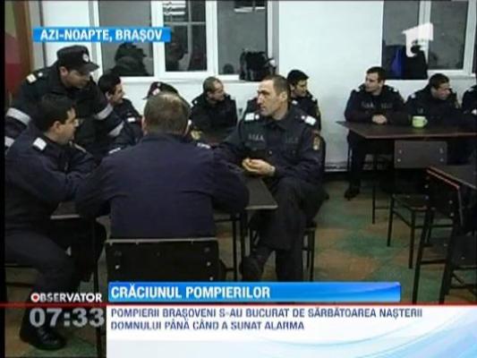 Pompierii au petrecut Noaptea de Ajun in unitati