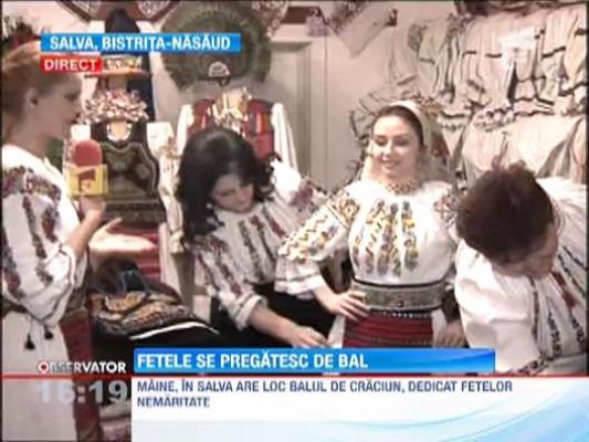 Fetele de maritat din Salva se pregatesc de Balul de Craciun