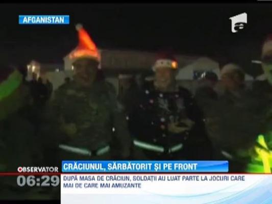 Cum au petrecut Craciunul soldatii din Afganistan