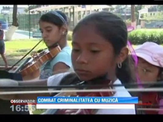 Combat criminalitatea cu muzica
