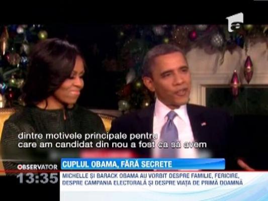 Barack si Michelle Obama, primul interviu de dupa alegerile prezidentiale