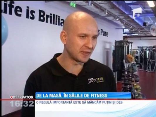 De la masa, in salile de fitness