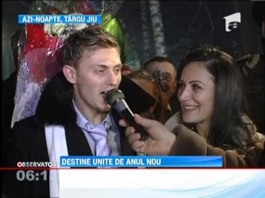 Targu Jiu: 26 de cupluri de indragostiti au transformat petrecerea de Revelion in noaptea nuntii lor