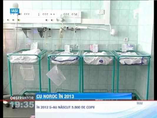 Primul copil nascut in 2013