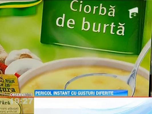 Supele la plic, un adevarat cocktail de E-uri. Consumate frecvent ne pot imbolnavi de cancer la stomac sau la colon