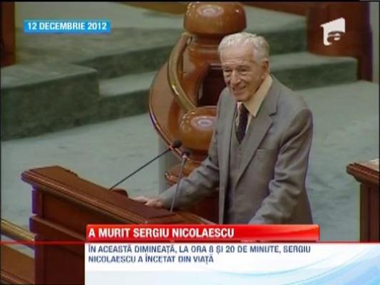 A murit Sergiu Nicolaescu