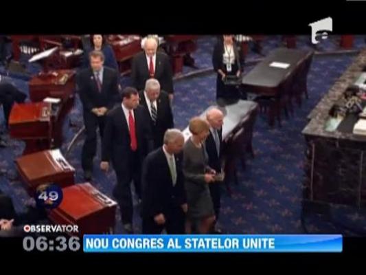 Congresul Statelor Unite si-a inaugurat noua legislatura