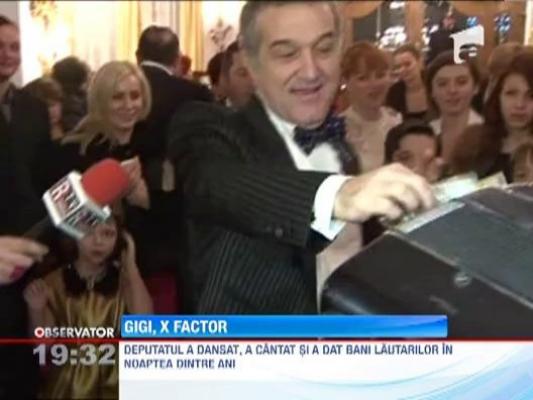 Gigi Becali a facut-o lata in seara de Revelion