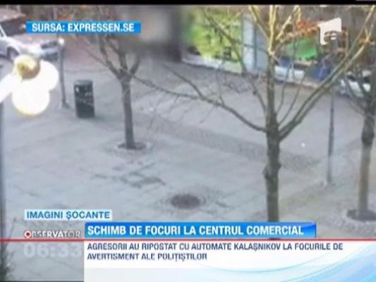 Scene extrem de violente in Suedia: Un hot a fost impuscat de politisti