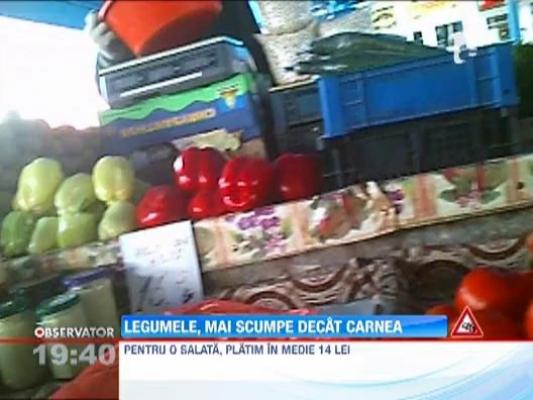 Legumele, mai scumpe decat carnea