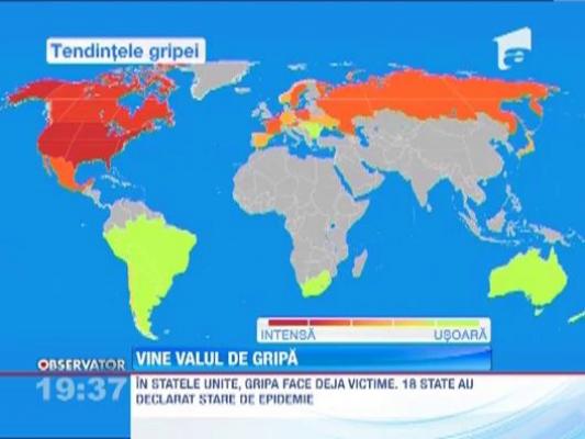 Vine valul de gripa