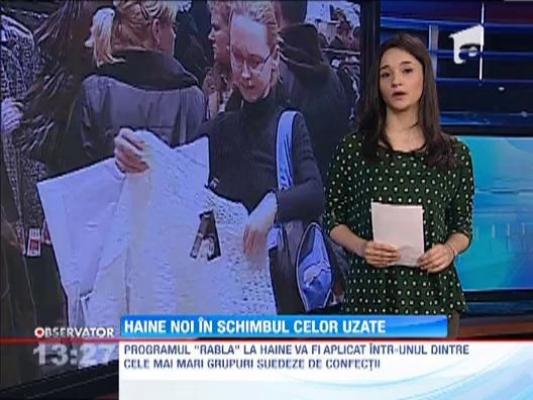 Haine noi in schimbul celor uzate