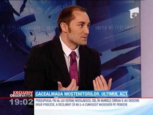 Jurnalistul a carui identitate a fost folosita in scandalul presupusului fiu al lui Sergiu Nicolaescu rupe tacerea