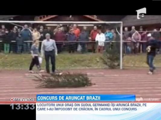 Concurs de aruncat brazi